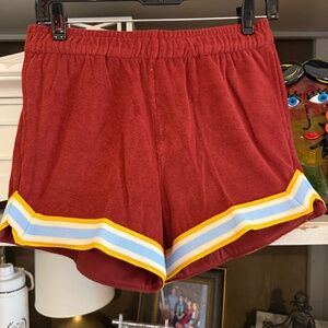 Cadets Casita Terry Shorts in Red SZ 8/10 (28-31” Waist) NWT boys